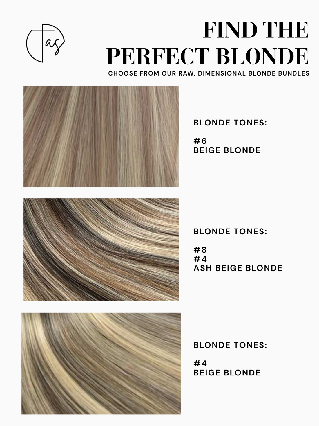 TAS Blonde Collection